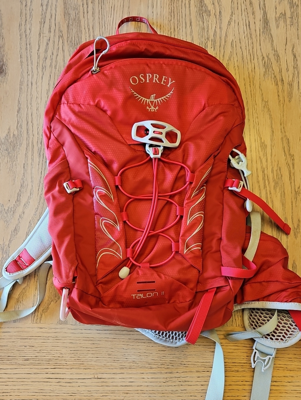 Osprey Talon II Red Daypack